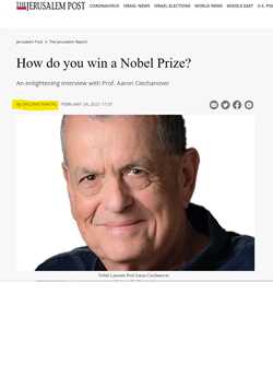 How do you win a Nobel Prize